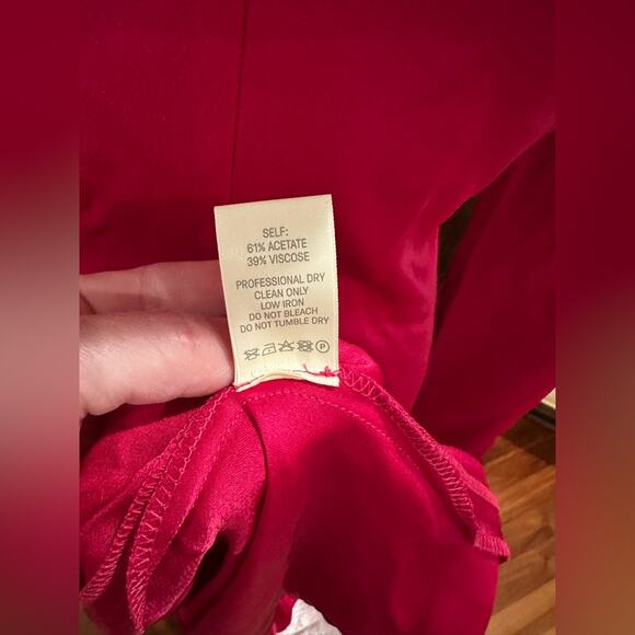 LAPOINTE Long-Sleeve Ruched Slit-Hem Double-Face Satin Bias Gown - Picture 11 of 16